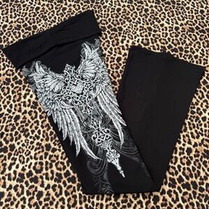 🖤Celestial Cross Bootcut Leggings 🖤